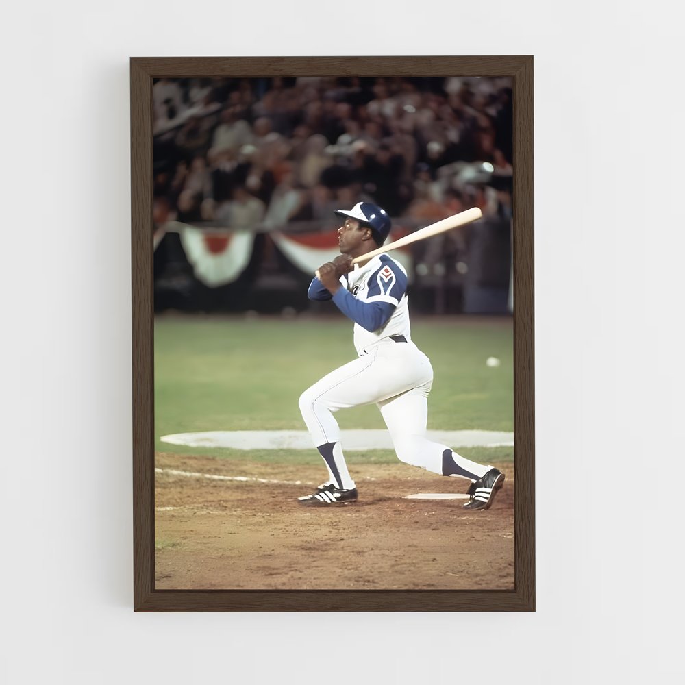 Poster Hank de aaron – affiche Baseball (vue 5)